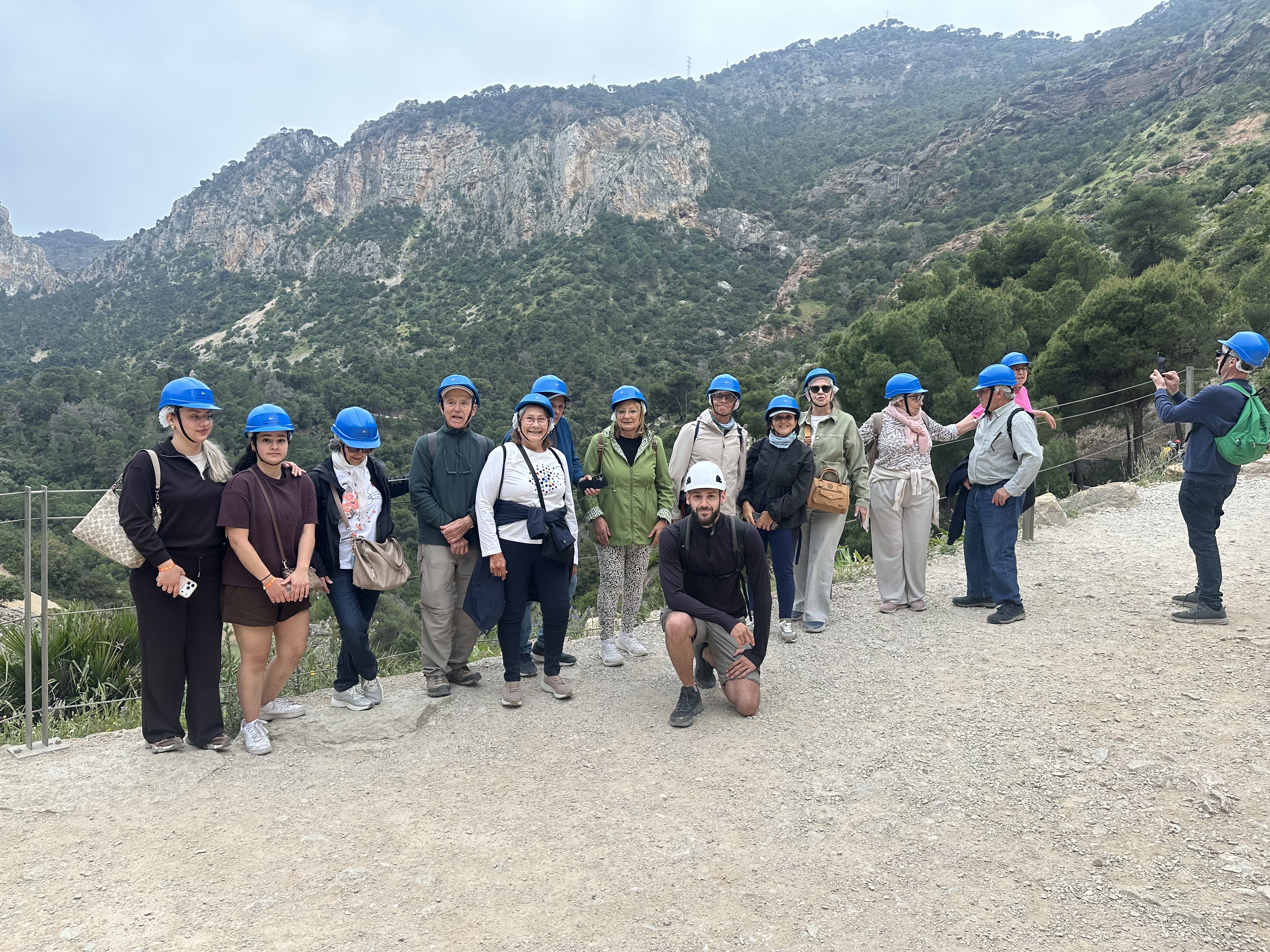Private Caminito del Rey shore excursion group with local guide Nico